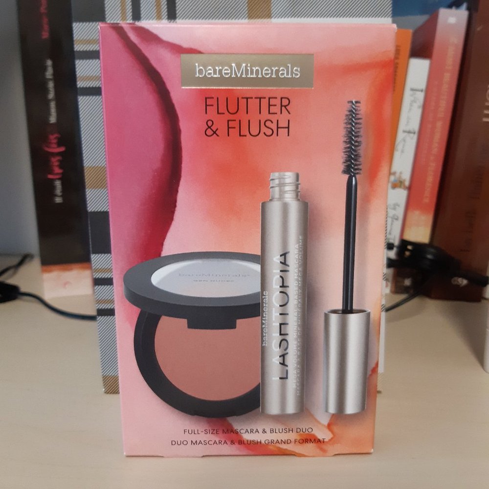 BareMinerals blush and mascara duo